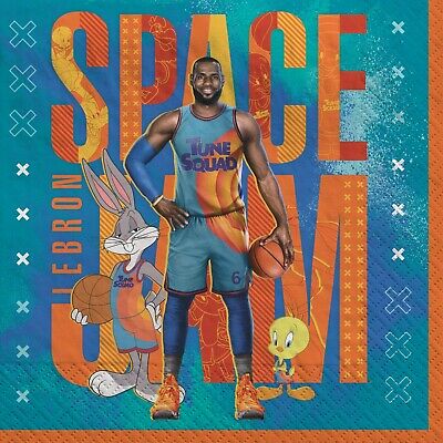 Space Jam Luncheon Napkins