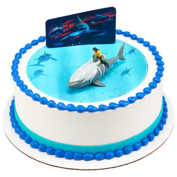 Aquaman™ Edible Cake Topper Image DecoSet® Background
