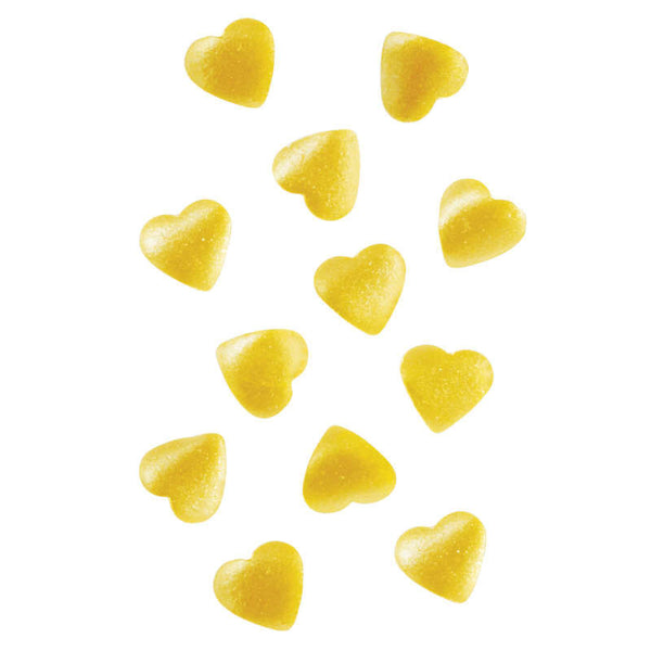Gold Heart Edible Accents, 0.06 oz.