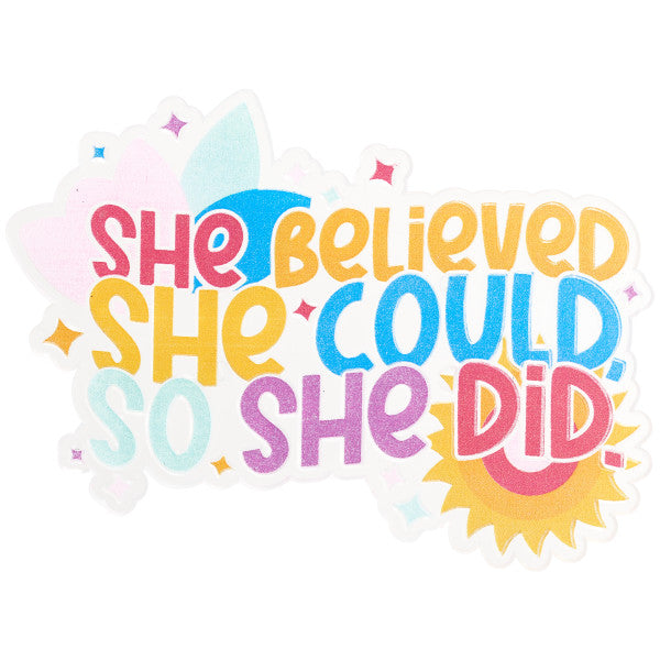 She Believed She Could Layon