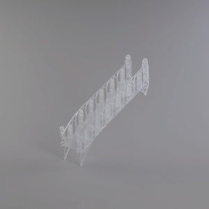 A Birthday Place - Cake Toppers - Frosted Crystal Stair Bridge Wedding Ornament