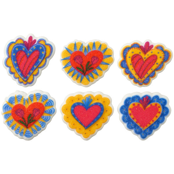 Milagros Hearts Dec-Ons® Decorations