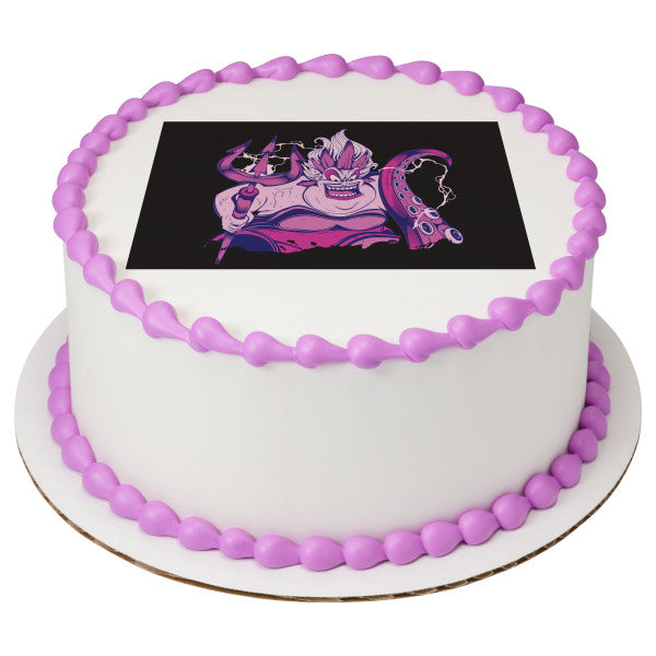 Disney Villains Ursula Edible Cake Topper Image