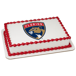 NHL® Florida Panthers Team Edible Cake Topper Image