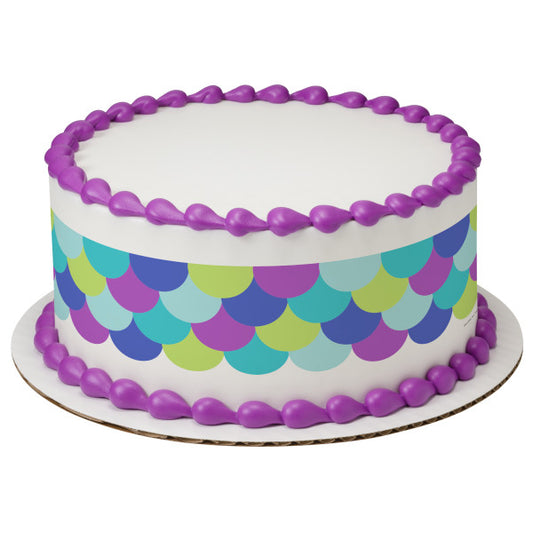 Mermaid Scale PhotoCake® Image Strips