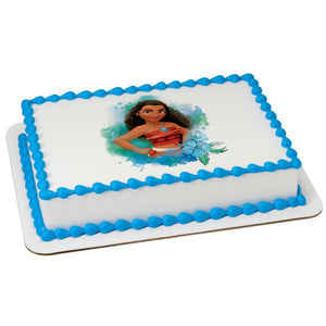 Disney Princess Moana Edible Cake Topper Image