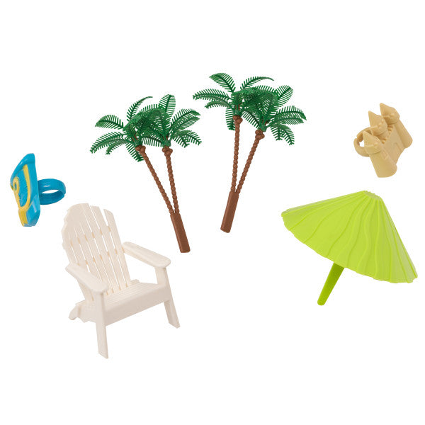 Beach Chair & Umbrella DecoSet®
