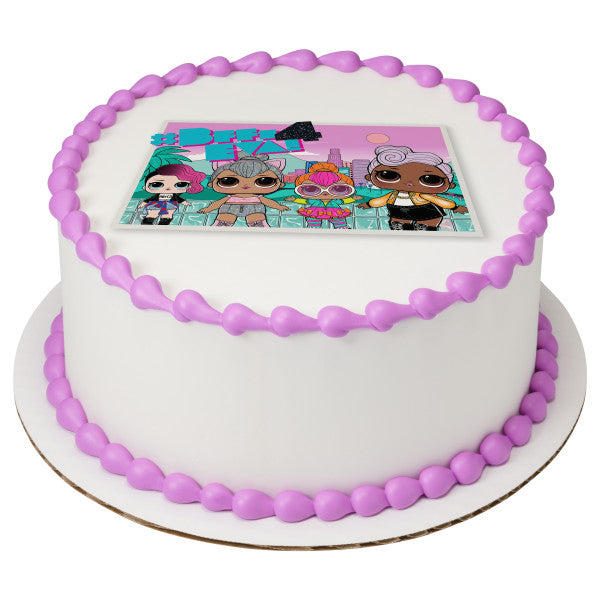 L.O.L. SURPRISE!™ Shine Bright Edible Cake Topper Image