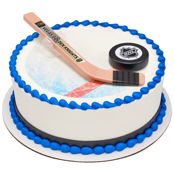 NHL® Slap Shot Edible Cake Topper Image DecoSet® Background