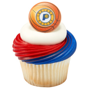NBA Indiana Pacers Cupcake Rings